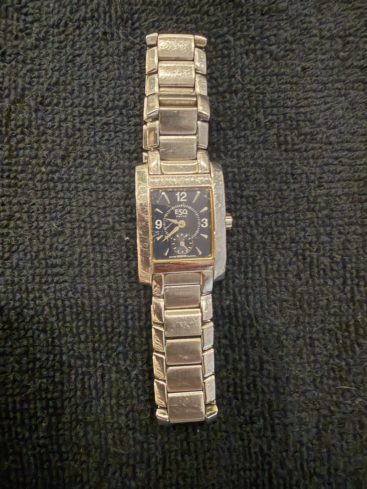 ESQ by MOVADO Stainless Steel Women’s Watch ~ Needs Battery ~ Swiss Made ~