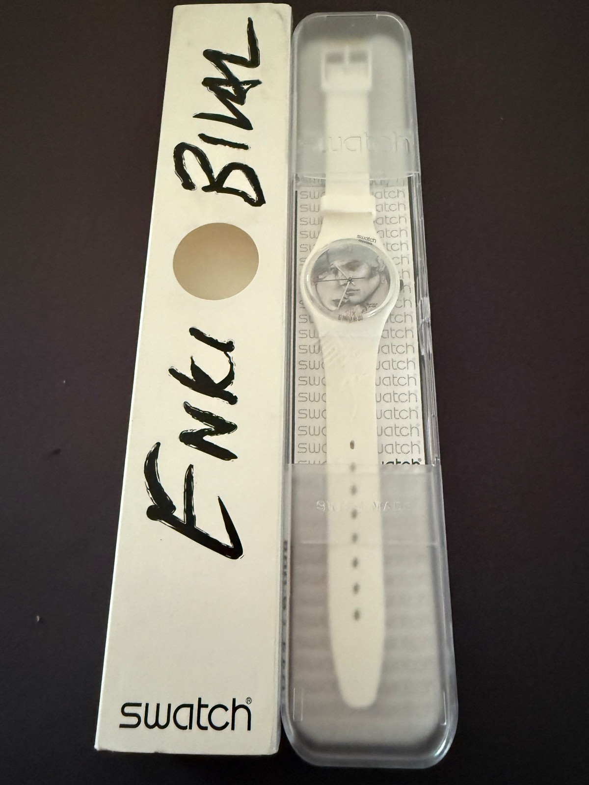 NEW Swatch Watch INTO EACH OTHER GZ218S w/ Case & Papers 2010 LE 5,944/6998