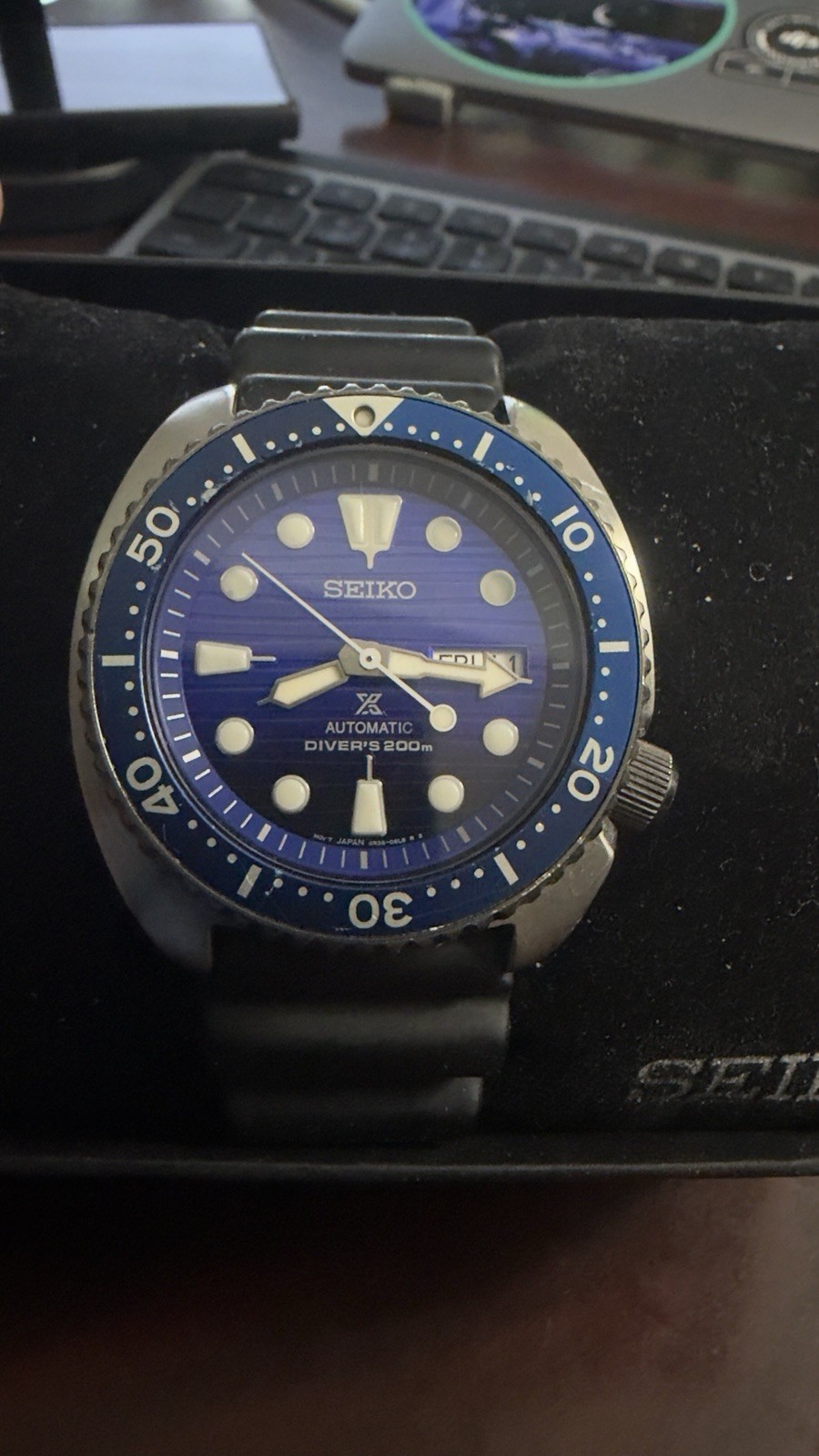 Seiko Prospex SRPC91 Save the Ocean Turtle Automatic Diver Watch 200m Box Manual
