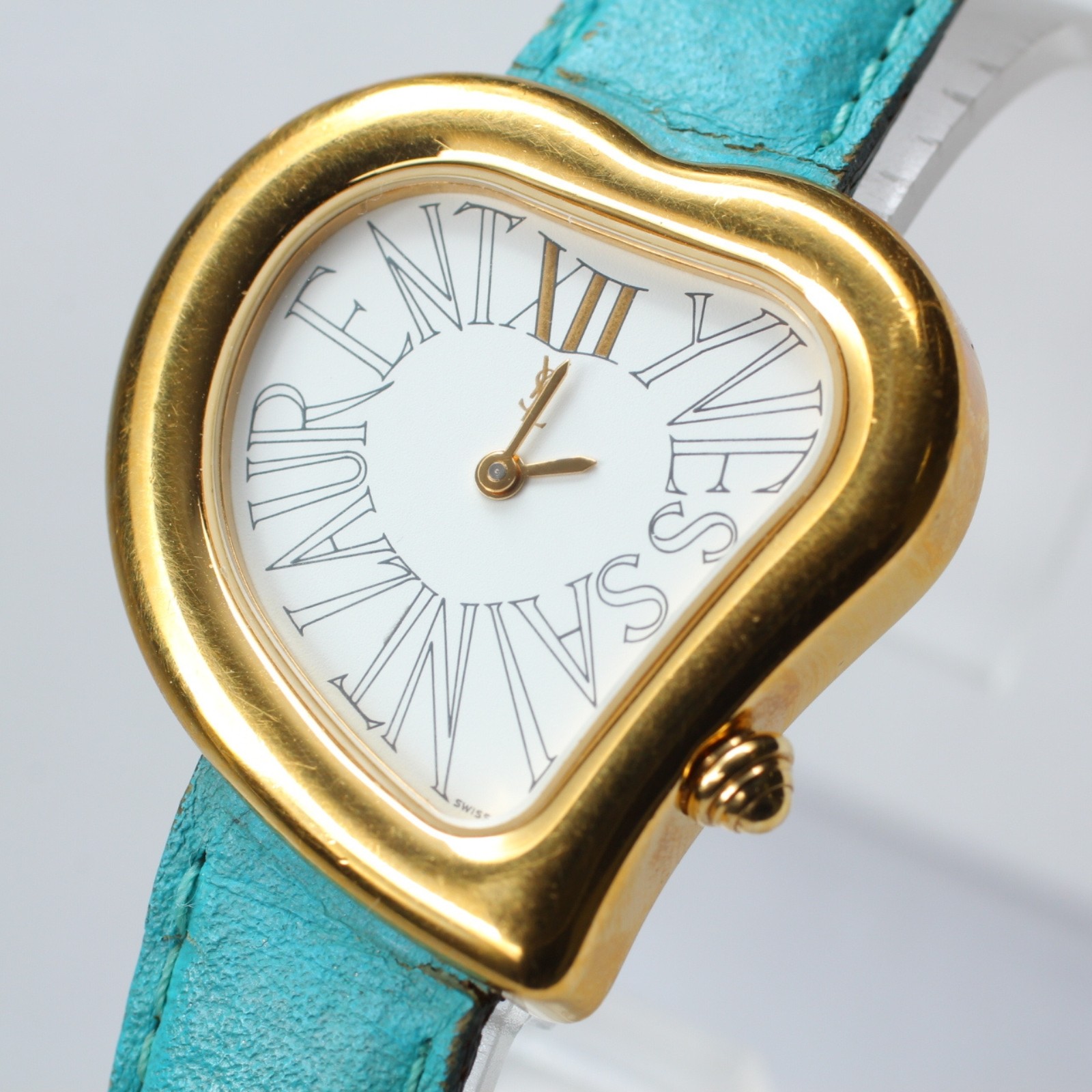 Yves Saint Laurent Heart Gold Women’s Watch Quartz 31mm JAPAN Box
