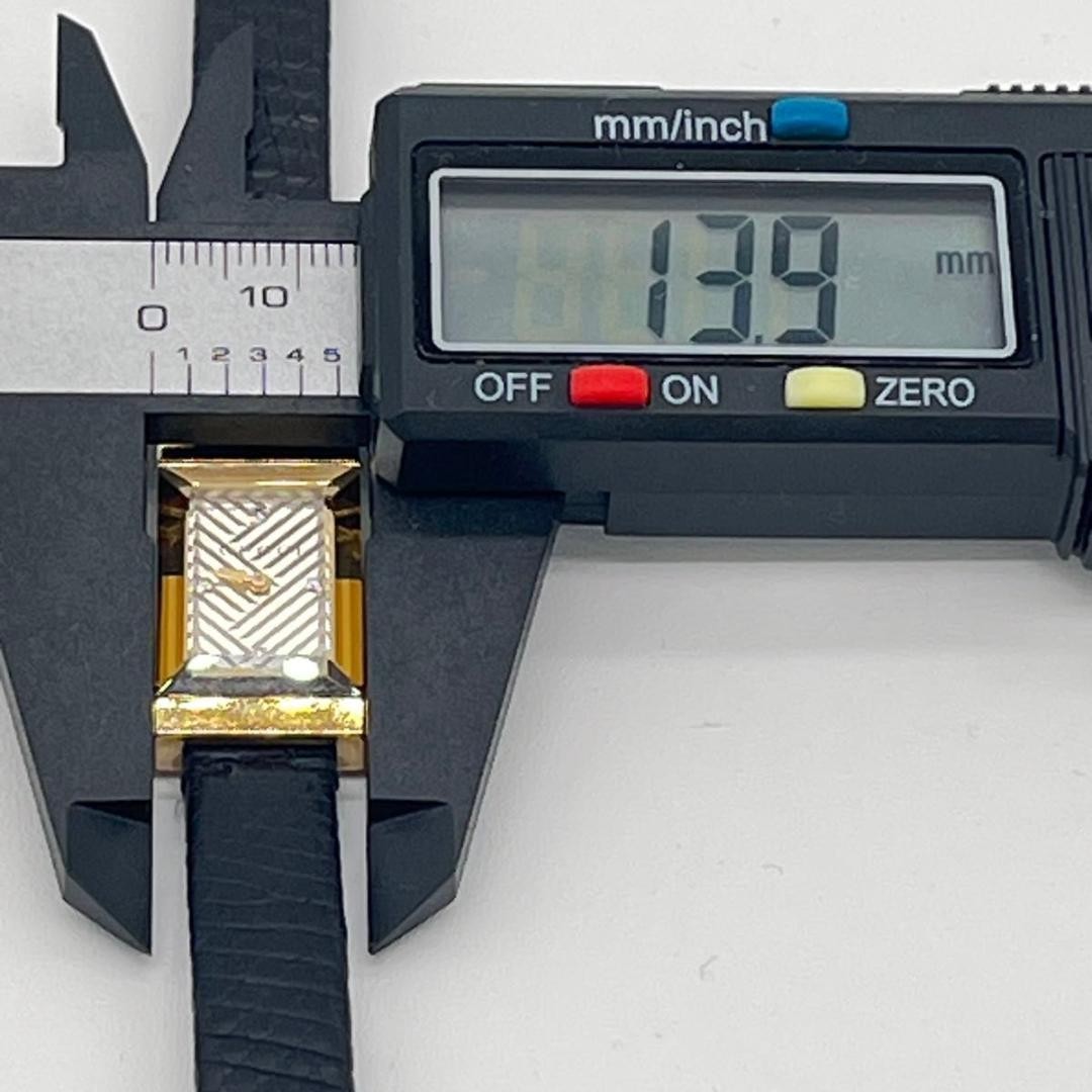 GUCCI G Collection Rectangular Watch 147.5mm Authentic Used