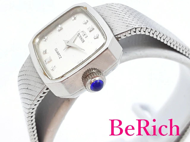 [A1R] Technos Classic Silver Dial Stainless Steel Quartz Ladies Watch [t8v]