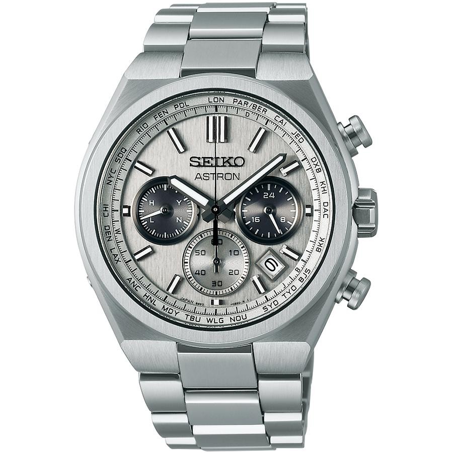 Seiko Selection SBXY095 Solar Atomic Radio Controlled Titanium Watch Japan