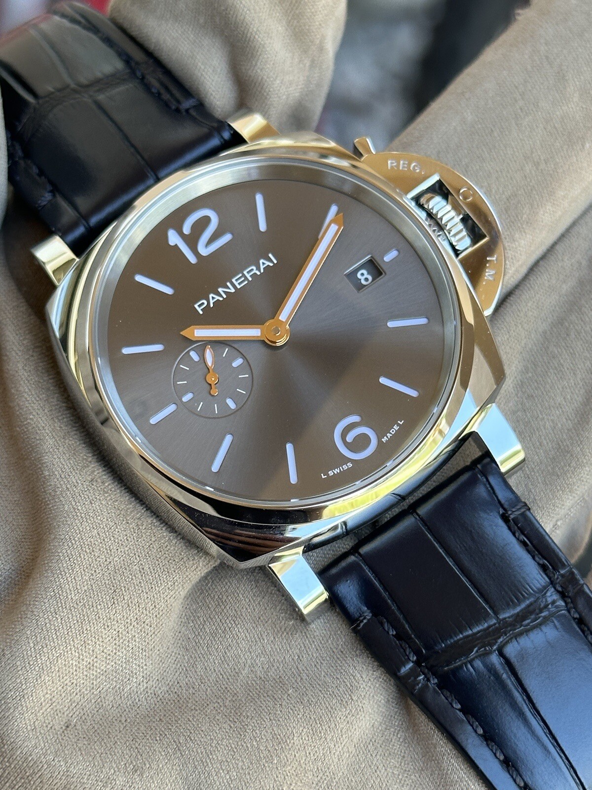 PANERAI PAM 1250 Pam01250 Luminor Duo 3 Days Automatic 42mm