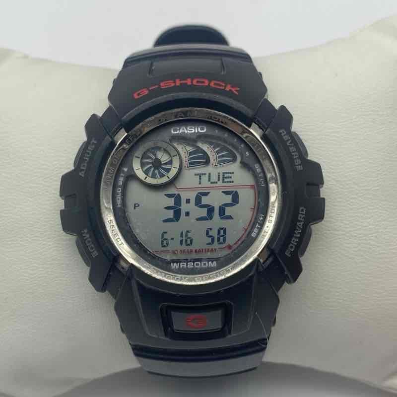 Casio G-Shock G-2900 Digital Watch 45mm Black 10 Year Battery 200M Resist