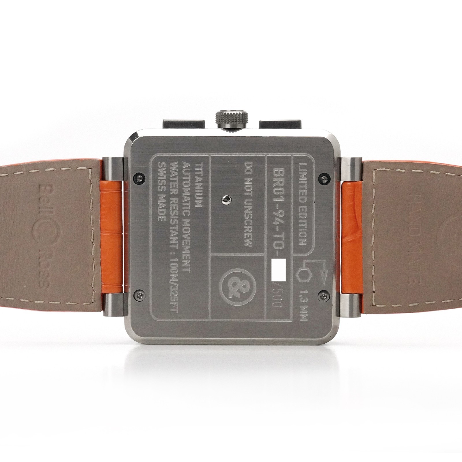 Bell & Ross BR01-94 Chronograph Titanium Orange Limited BR01-94-TO Wristwatch