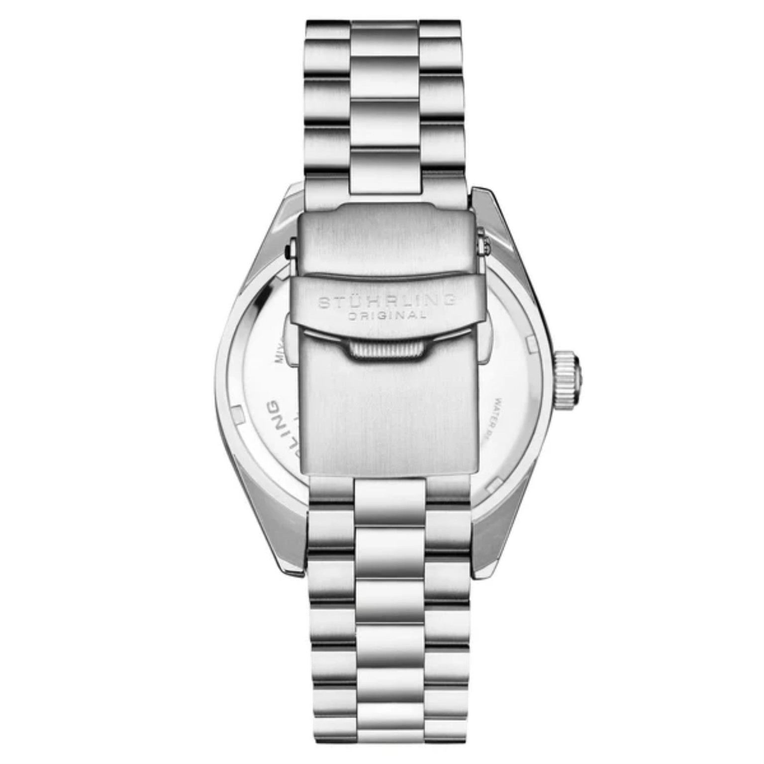 Stuhrling 4070 3 Sovrano Quartz Day Date Green Dial Mens Watch
