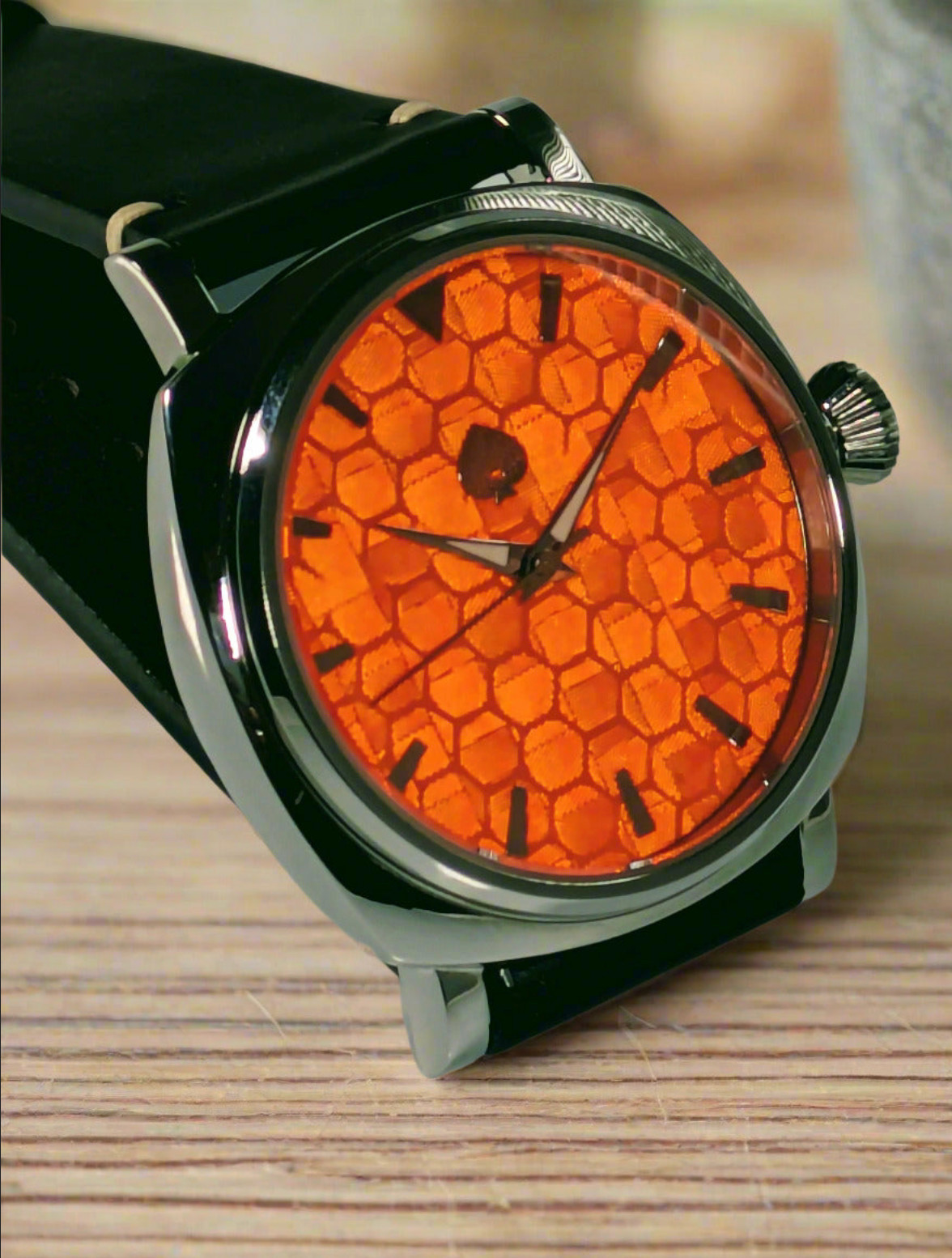 PAROS Honeycomb – Automatic Watch Orange Dial (Penna, USA)