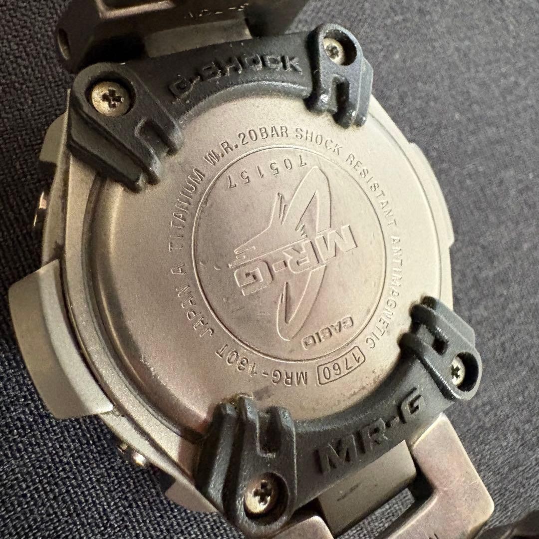 CASIO G-SHOCK MRG-130T Titanium Authentic Used