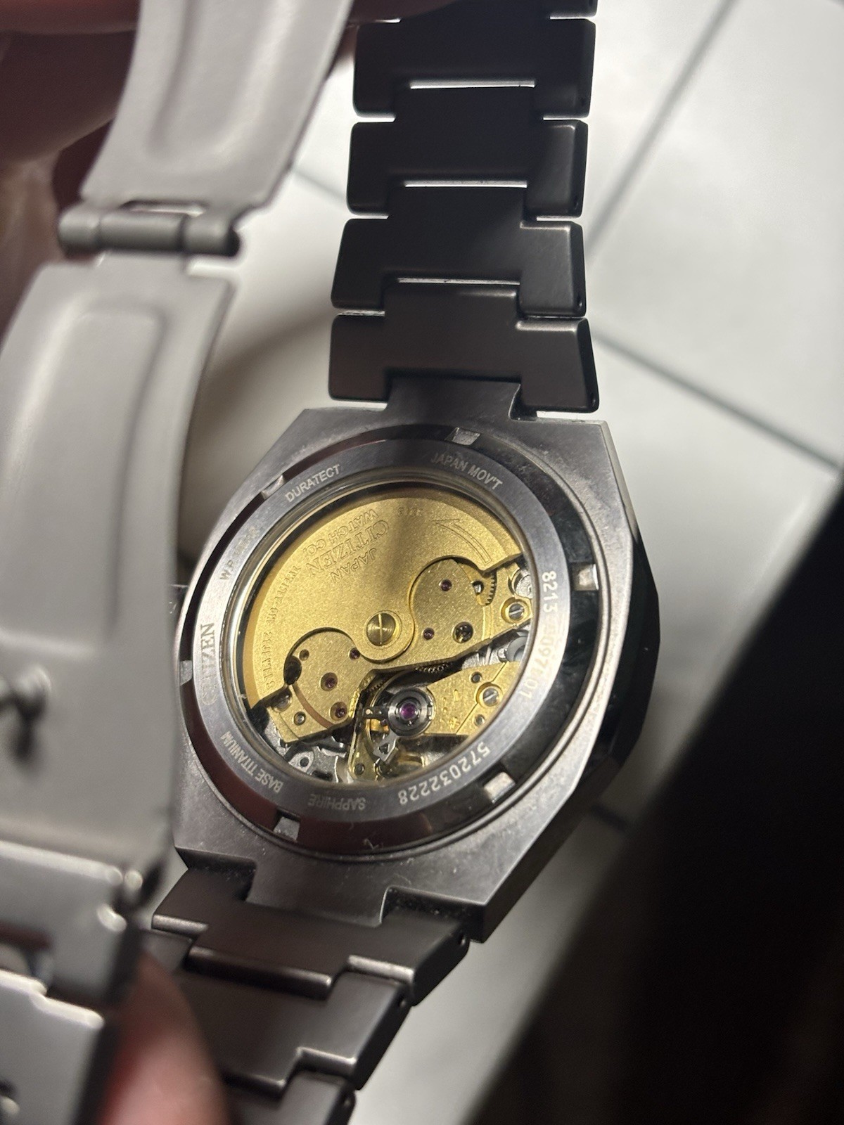 Citizen Zenshin Super Titanium Grey Dial Automatic