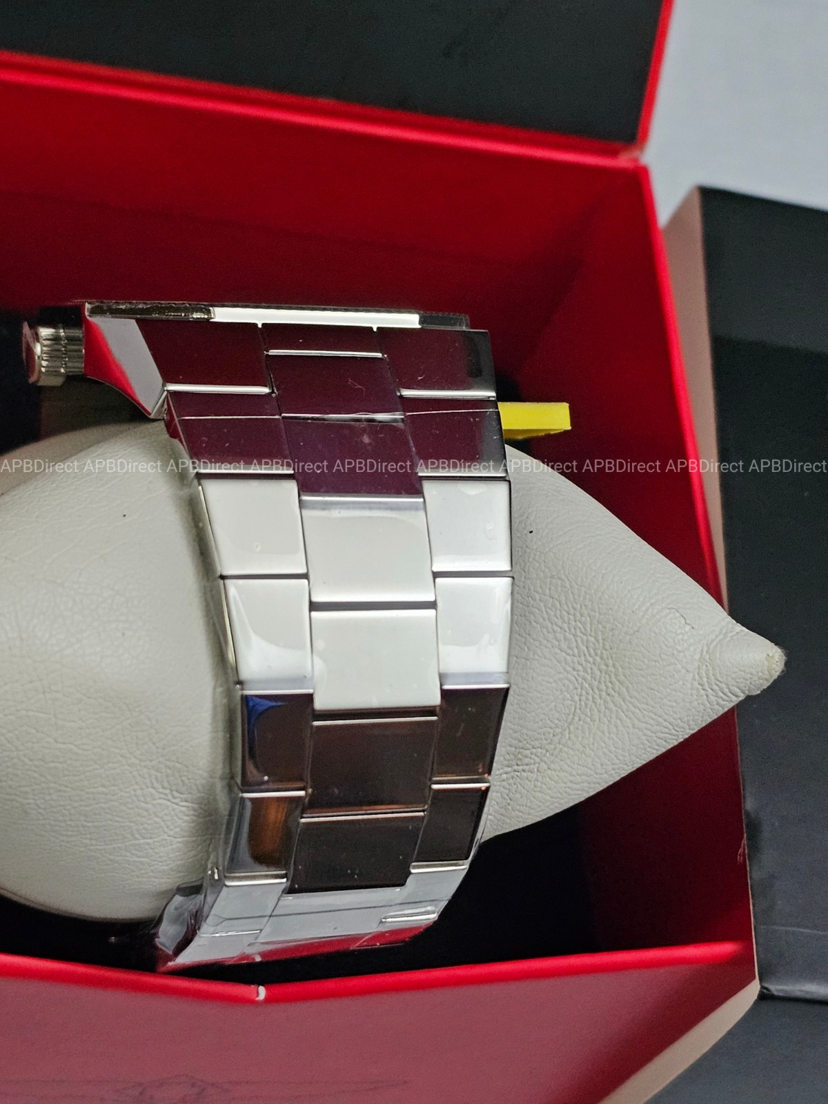 Invicta – CUADRO – Silver Plated SS High Polished Case & Bracelet – mens Watch