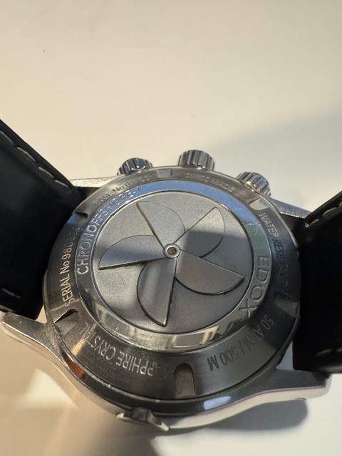 The Edox Chronoffshore 1 Automatic Chronograph 500m Swiss Diver – MINT!