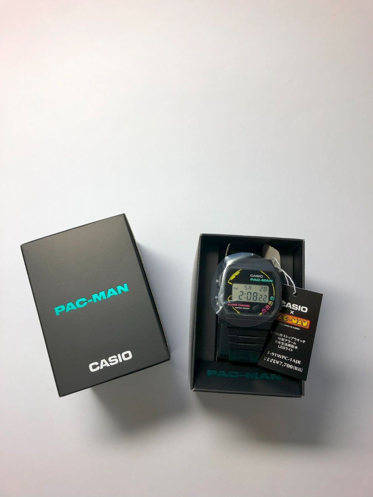 CASIO ‘PAC MAN’ collaboration model CASIO CLASSIC F 91WPC 1AJR New with manufact