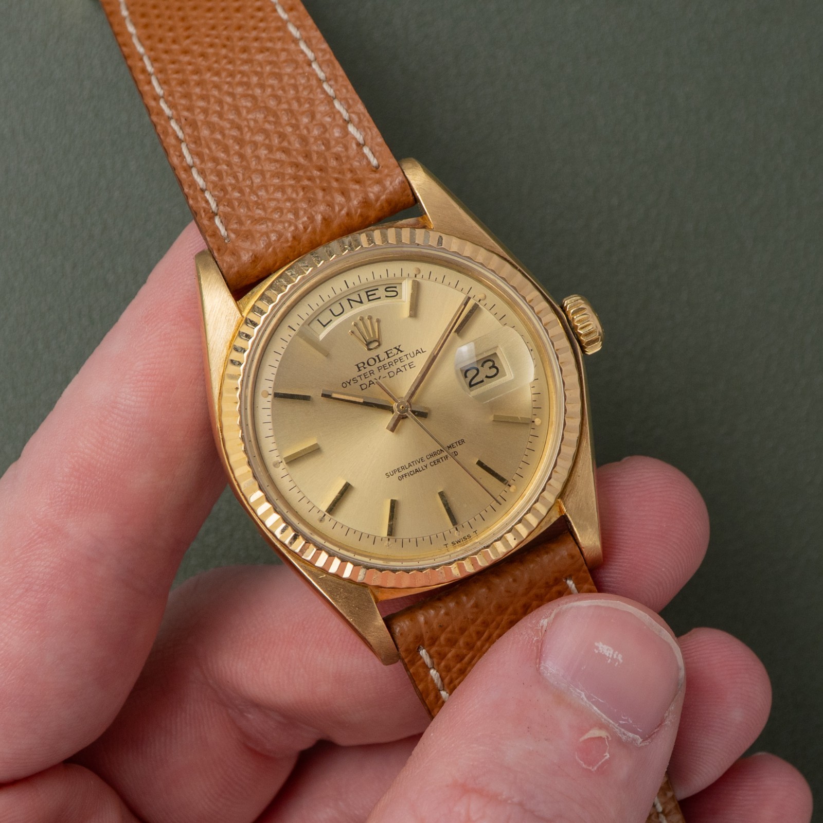 Rolex Day-Date Ref. 1803 – 18K Yellow Gold – 1973