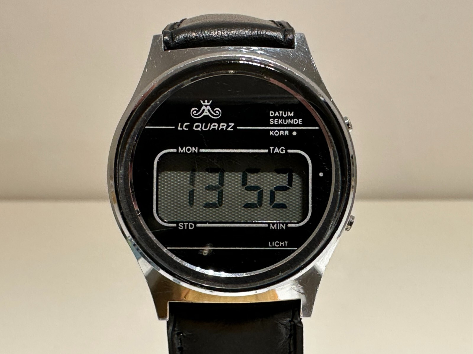 VINTAGE RARE COLLECTIBLE GERMANY DIGITAL MEN’S WATCH “MEISTER ANKER” 833 250.4