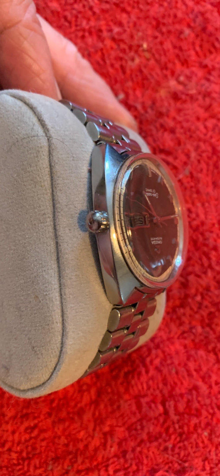 OMEGA SEAMASTER COSMIC AUTOMATIC 166-036 Tool 107 Date/Day Stainless $499 OBO