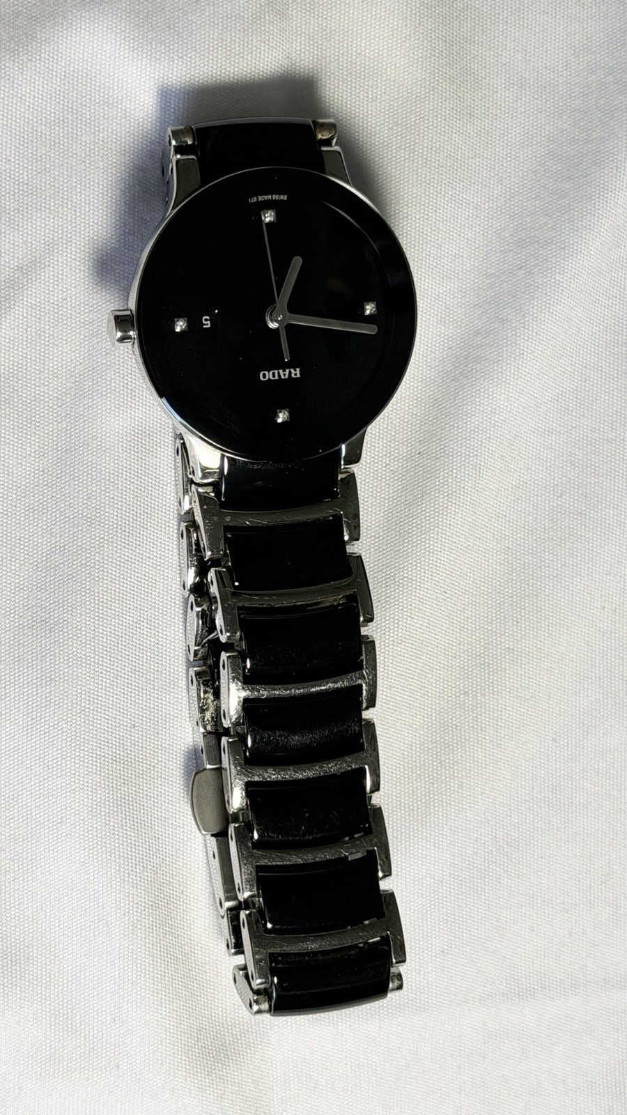 RADO Centrix Diamonds – Ceramic Ladies Watch 111.0939.3