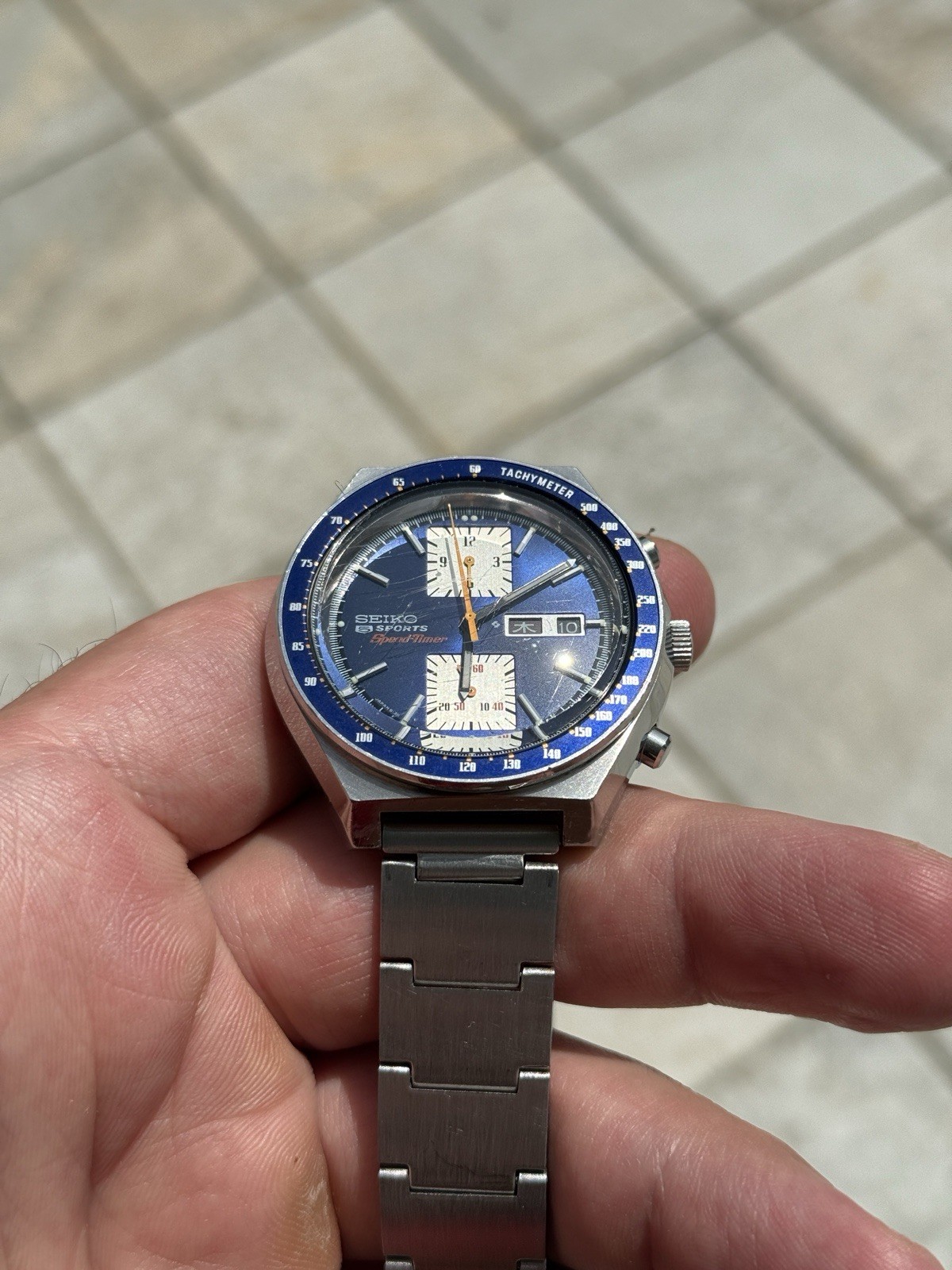 Seiko 6138-0030 Speedtimer “Kakume” Chronograph ‘74