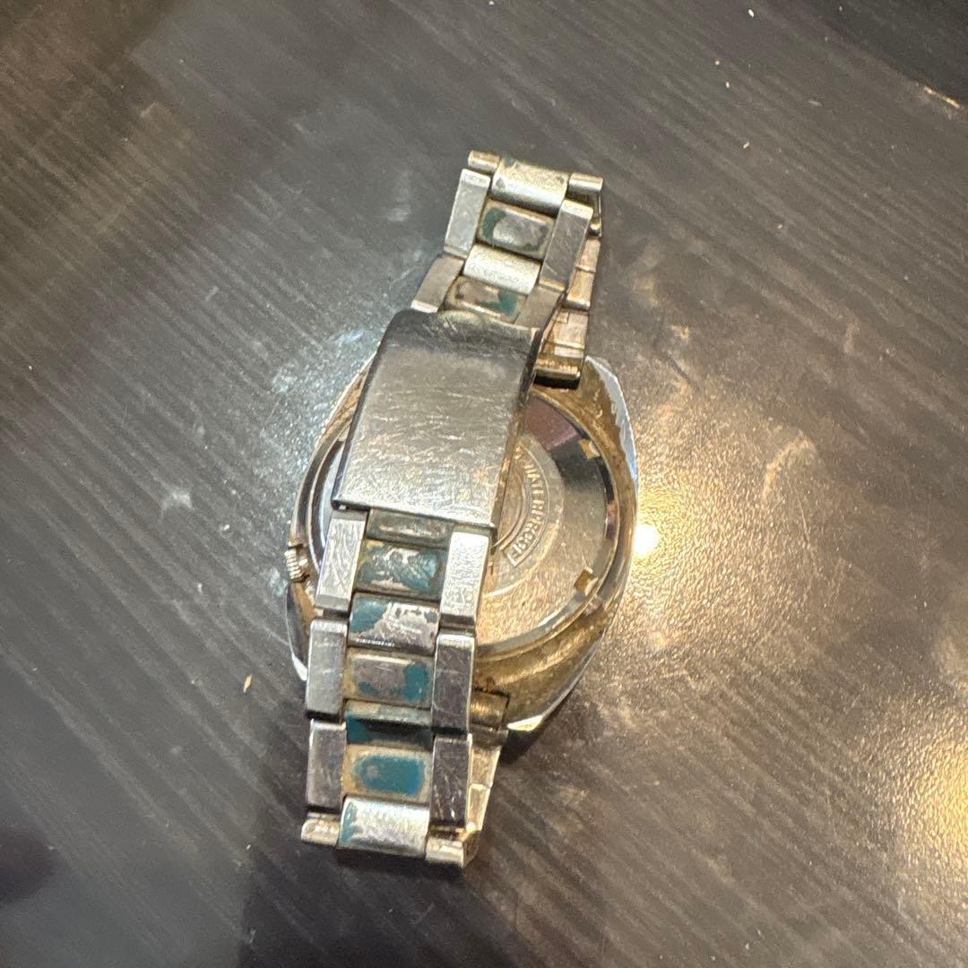 Seiko 5 Actus SS Automatic Watch 23J Silver Band Used