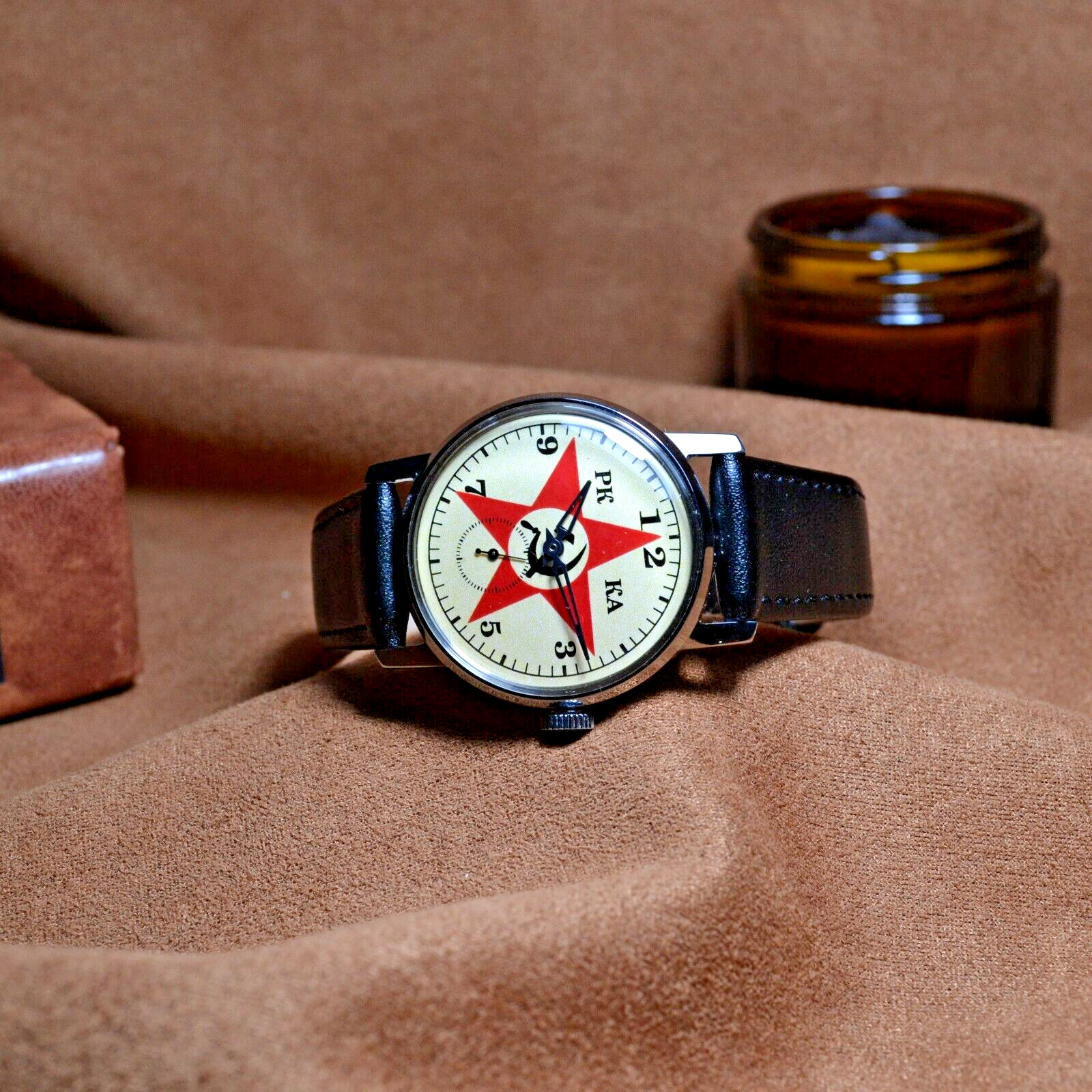 Soviet Pobeda Mechanical Men’s Watch USSR Vintage Wristwatch Serviced