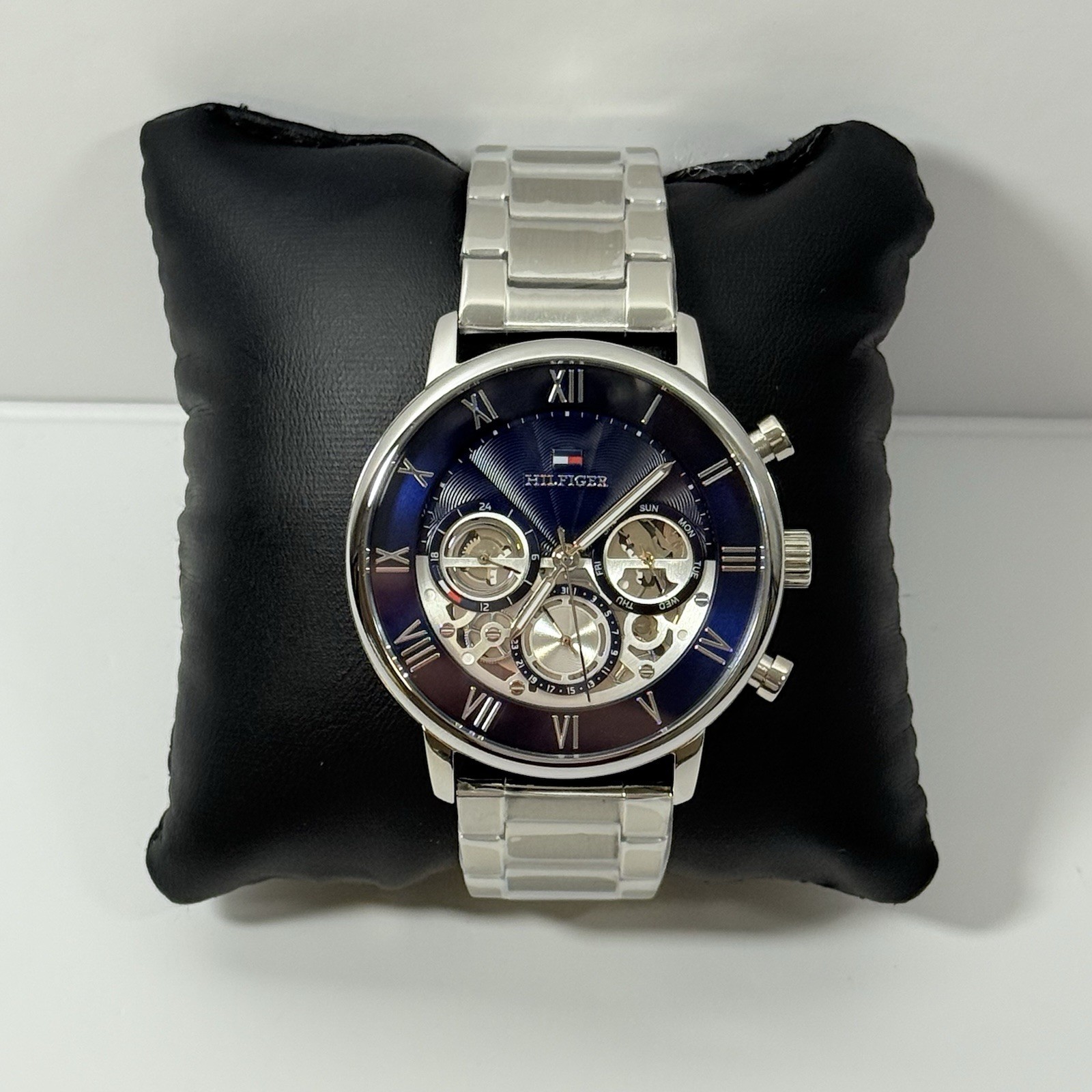 Tommy Hilfiger Legend Men’s Quartz Multi-Function Watch with Blue Dial 1710569