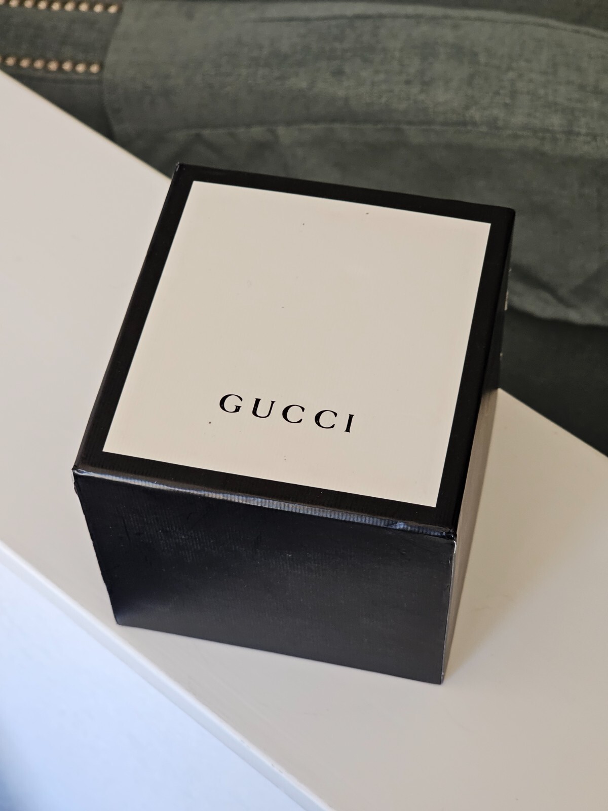 GUCCI TIMELESS GHOST WATCH – YA1264018 – QUARTZ BLACK DIAL LIMITED EDITION – NEW