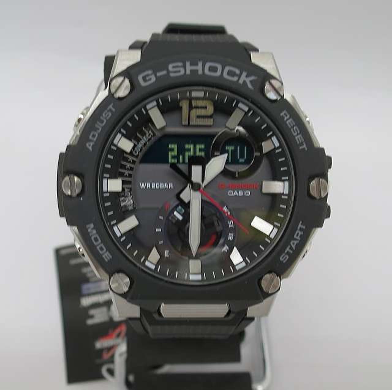 CASIO G-SHOCK GST B300 1ADR Black Solar Men Watch Auth Japan