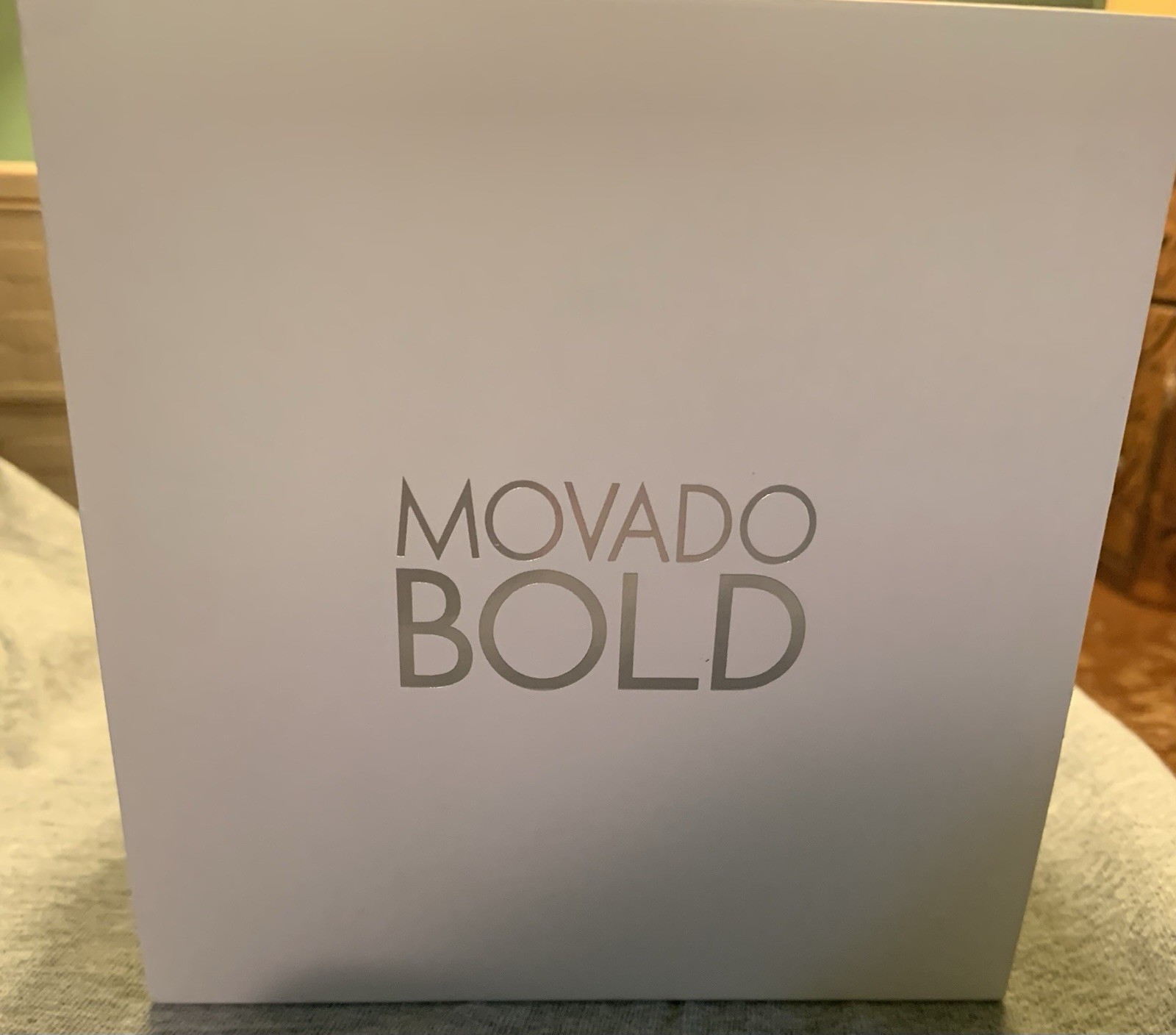 Movado Bold Men’s Chronograph Model #17016961 New In Box Needs Battery