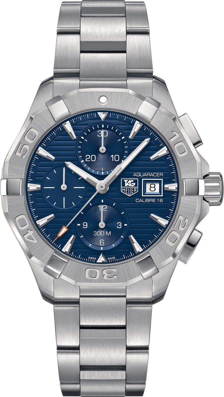 TAG Heuer Aquaracer CAY2112.BA0927 Calibre 16 Automatic Chronograph Blue Dial 43
