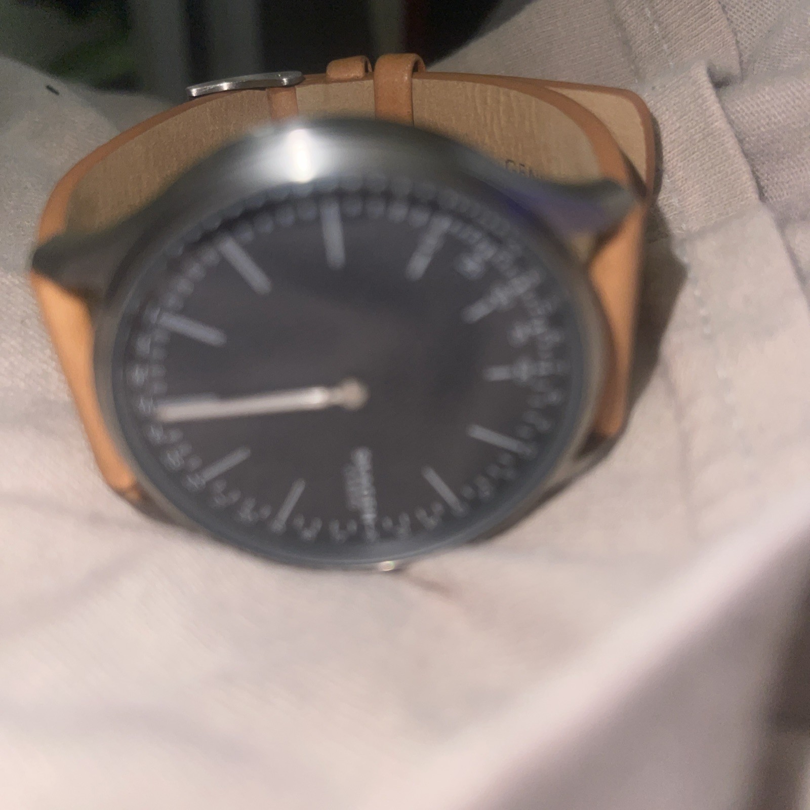SKAGEN HYBRID JORN NDW3B CONNECTED MENS SMARTWATCH 42mm BROWN SUEDE LEATHER BAND
