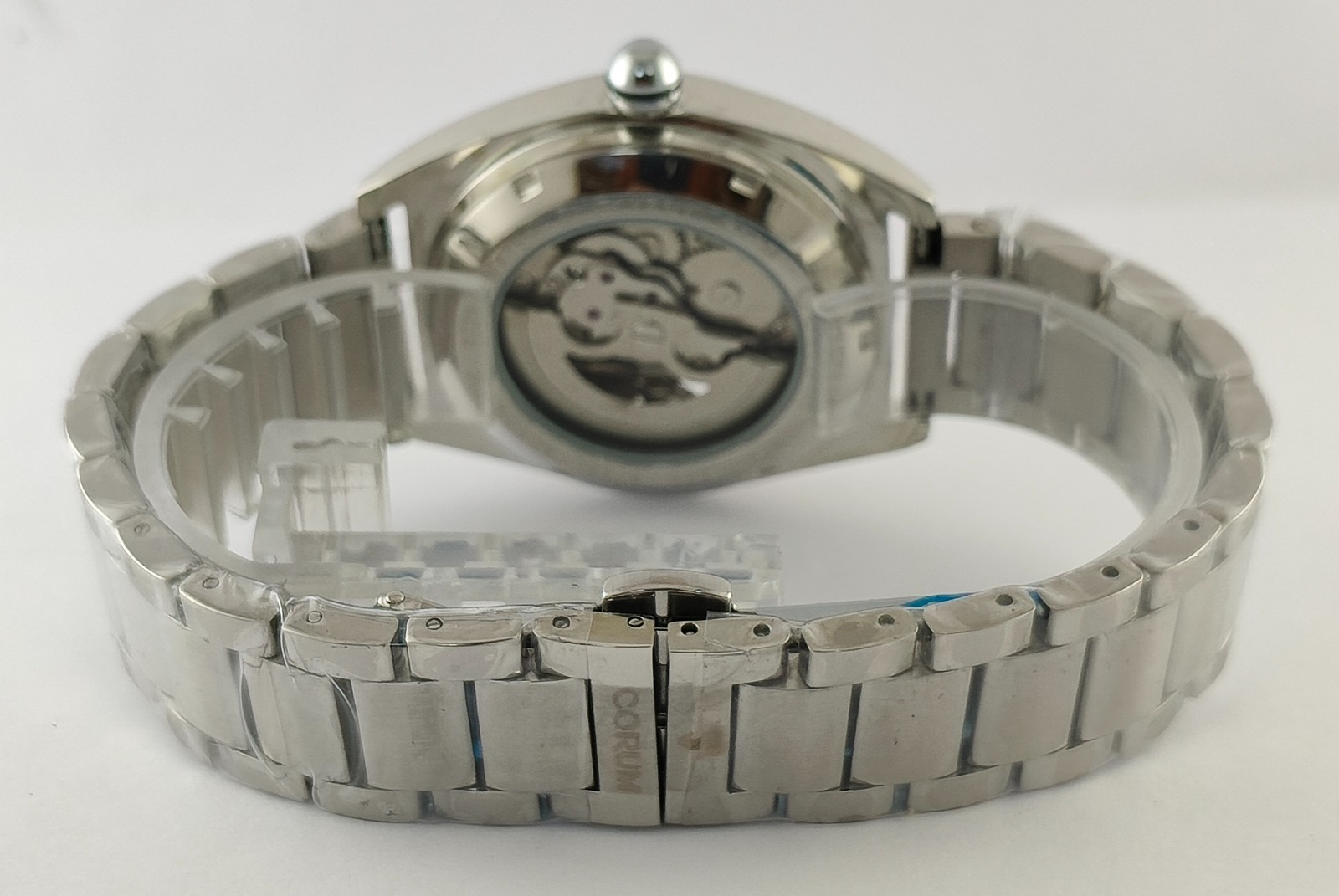 CORUM Automatic Black Dial Working Condition Men’s Wristwatch Steel Band