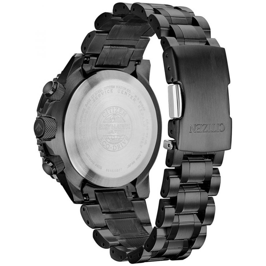 Citizen Promaster Skyhawk Black Dial Sapphire World Time Watch JY8075-51E