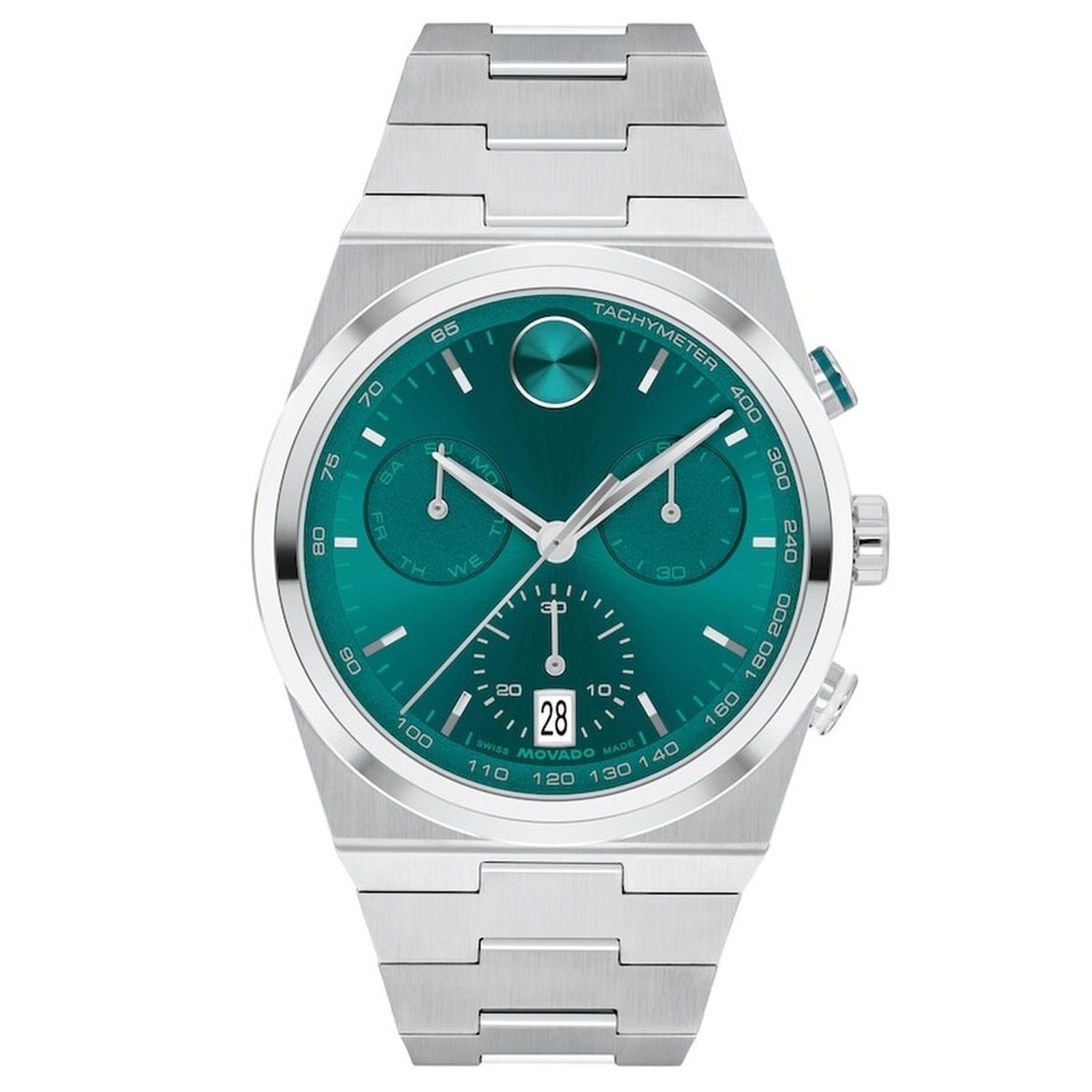 Movado 3601200 Men’s Bold Quest Green Dial Quartz Watch