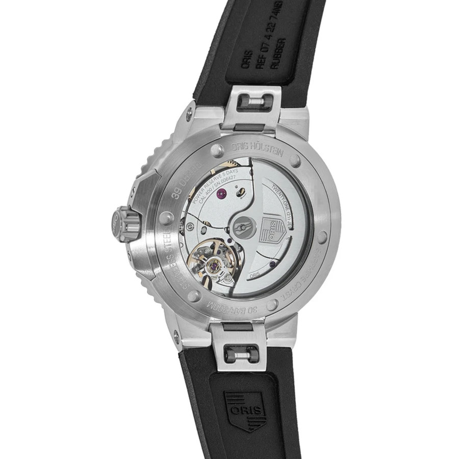 New Oris Aquis Date Automatic Black Men’s Watch 01 400 7769 4154-07 4 22 74FC