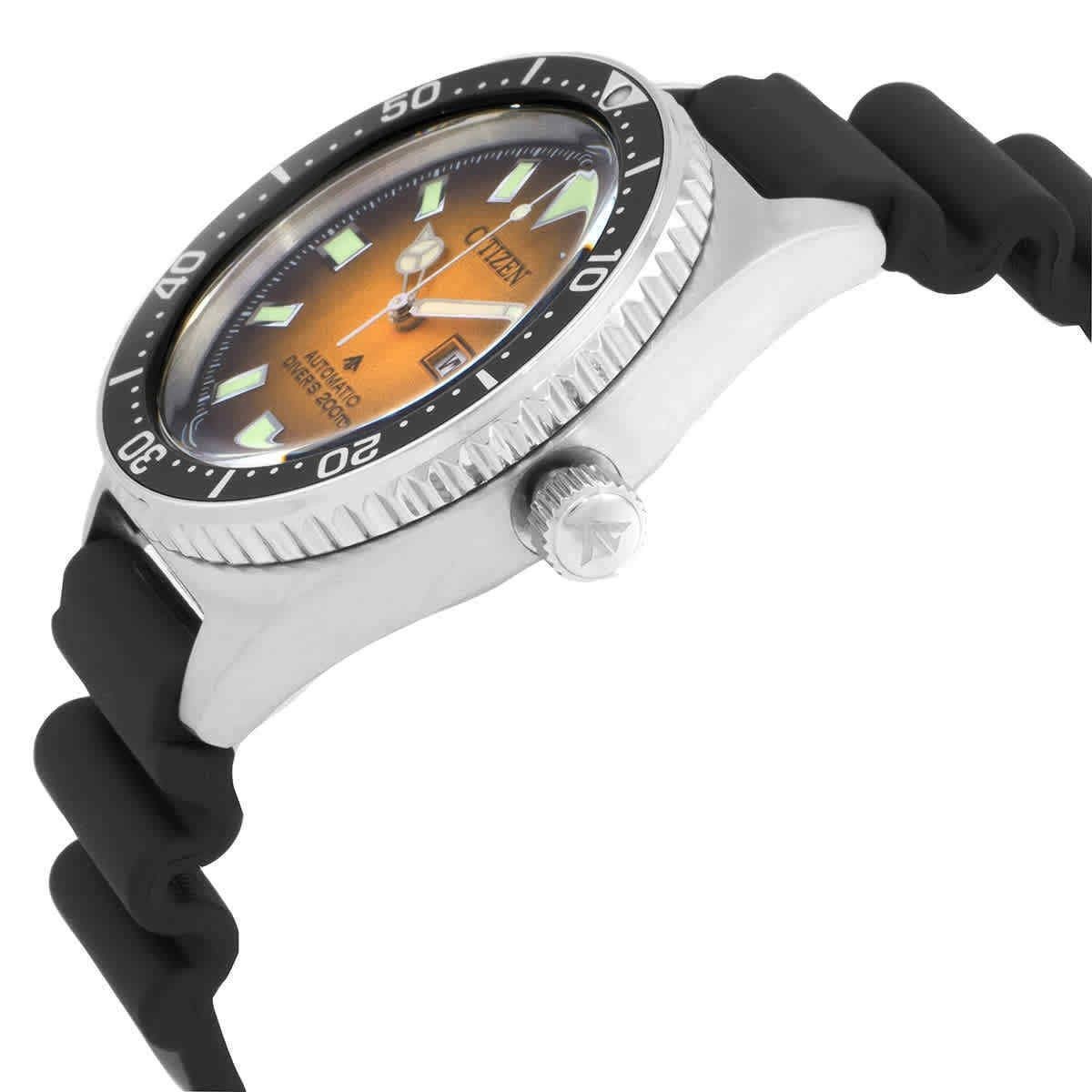 Citizen Promaster Orange Dial Automatic Diver’s 200M NY0120-01Z Men’s Watch