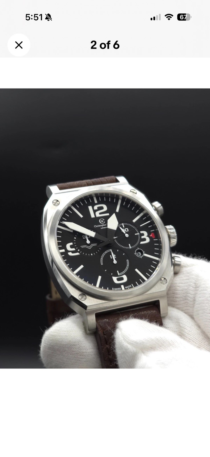*Mint* Christopher Ward C11 Chronograph