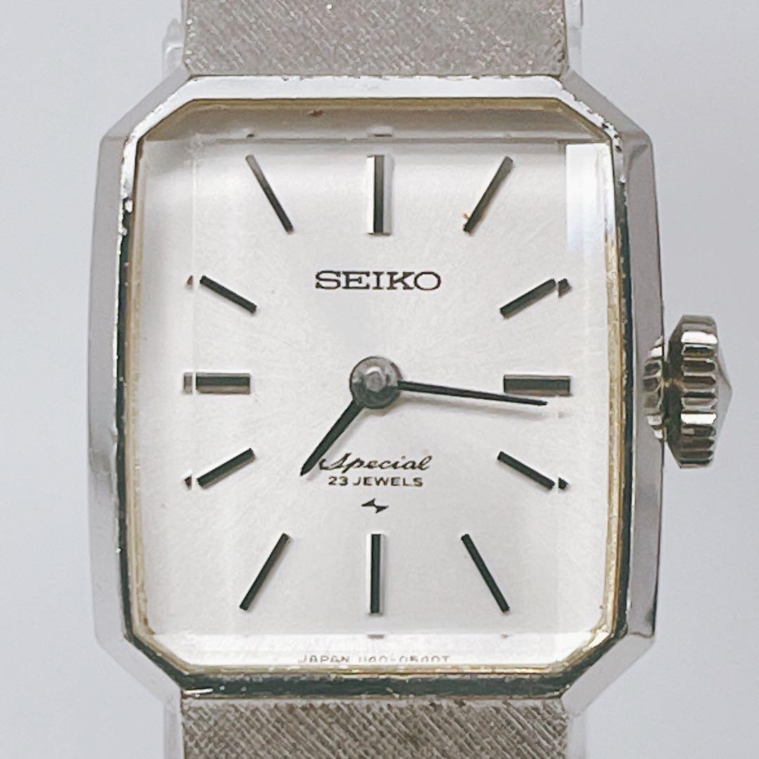 Seiko Special 1140-3140 Hand-wind Ladies Gold Vintage Japan Watch 071114