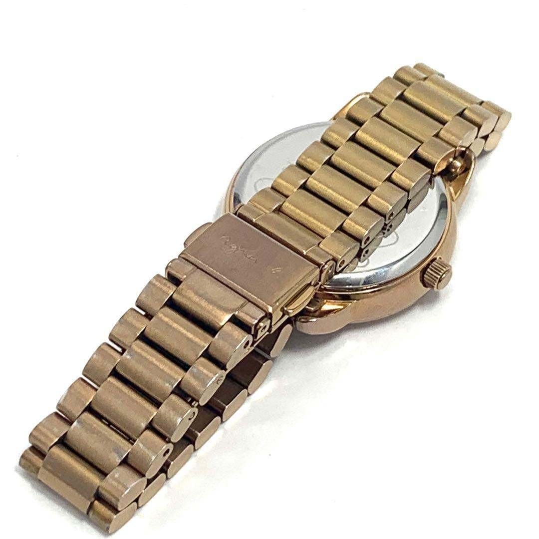 Battery Changed 778 agnes b. Agnes B. Map Pattern Watch Gold