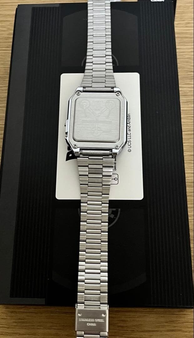 CASIO CLASSIC Back To The Future Collaboration model Watch CA-500WEBF-1AJR