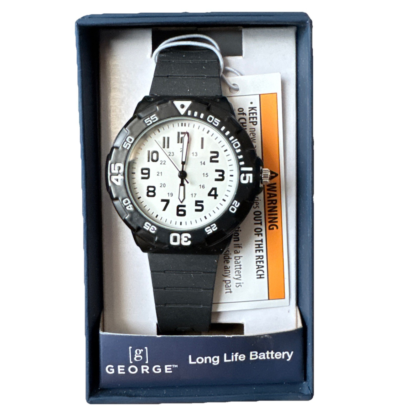 GEORGE Men’s ANALOG Wrist Watch With Long Life Battery