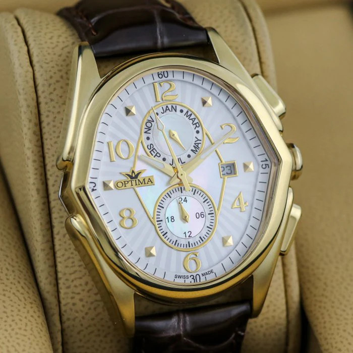 Optima – Swiss Multifunction – OSC272-GL-7 Multifunctions Swiss Quartz 42 x