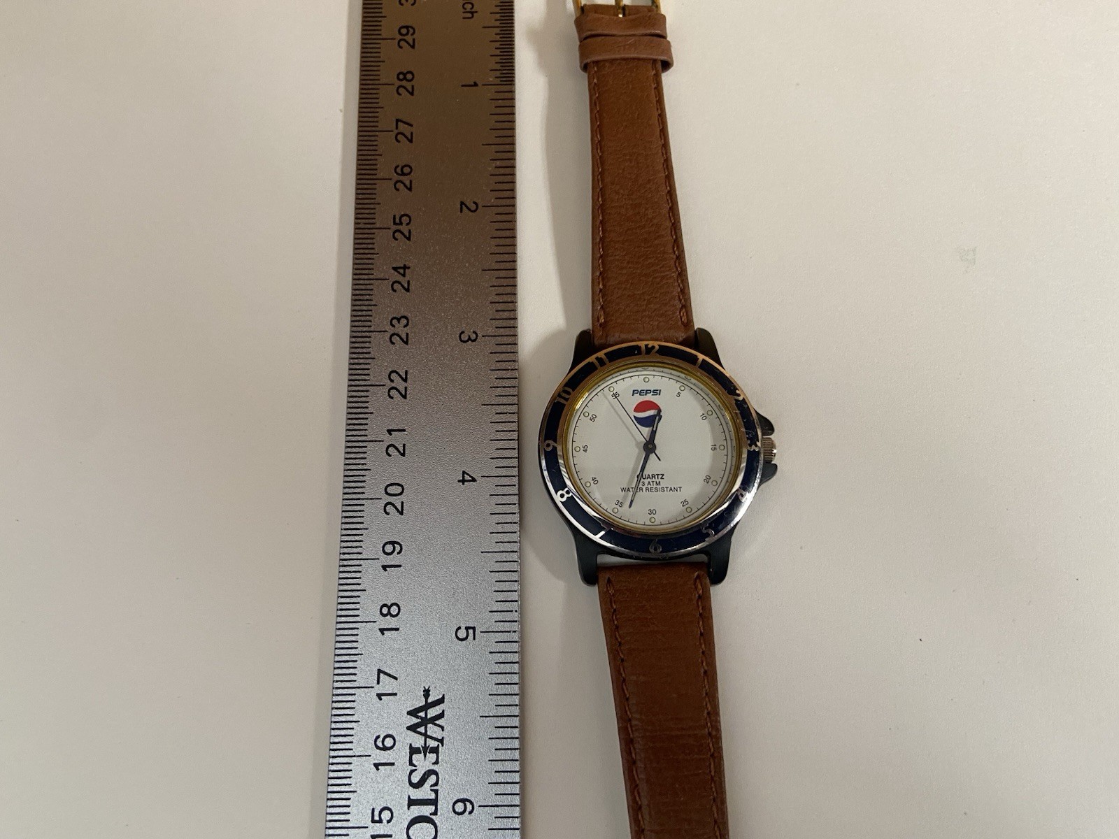 Nothing Else is a Pepsi Watch Works Great New Battery Leather Band Take A Look