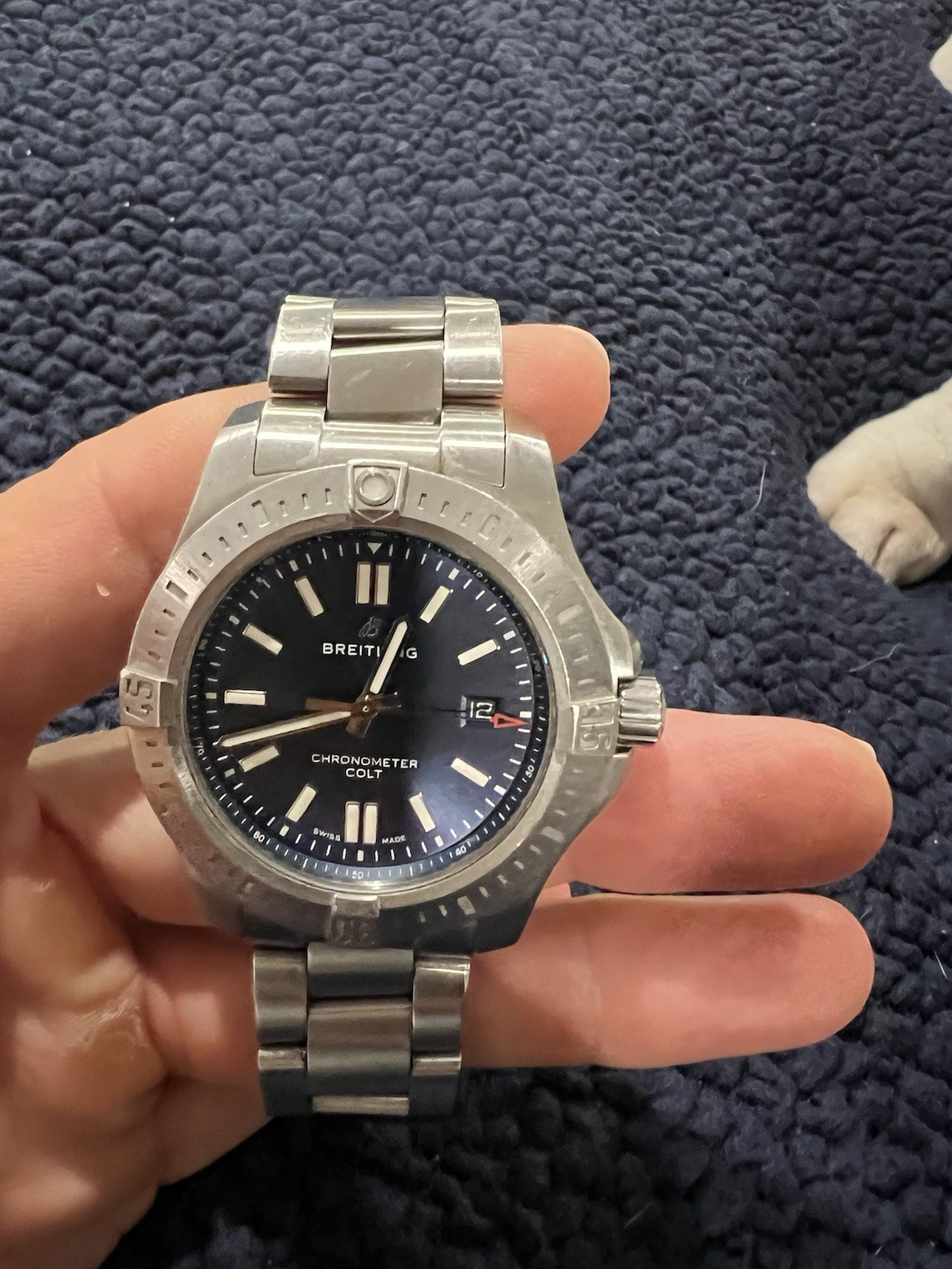 Breitling Blue Colt A17388