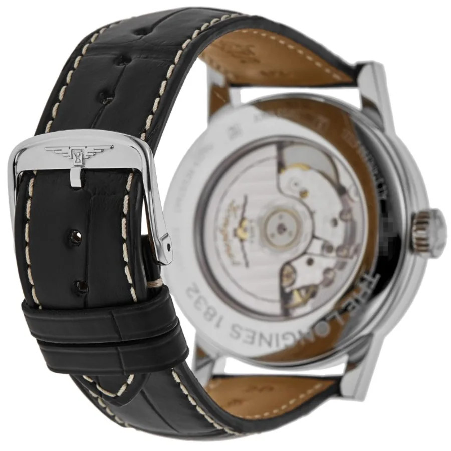 New Longines Heritage 1832 Automatic Black Dial Men’s Watch L4.827.4.52.0