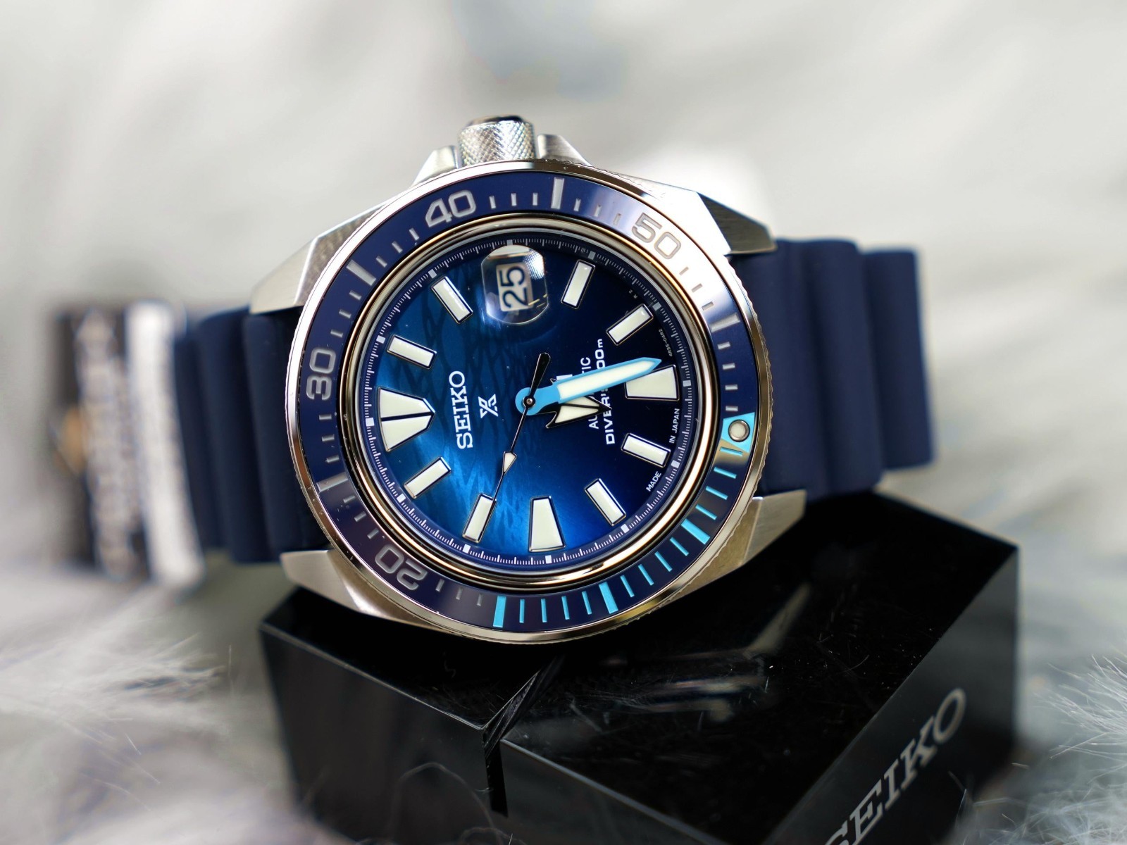 NEW Seiko Prospex PADI King Samurai Automatic Diver 200M SBDY123 SRPJ93