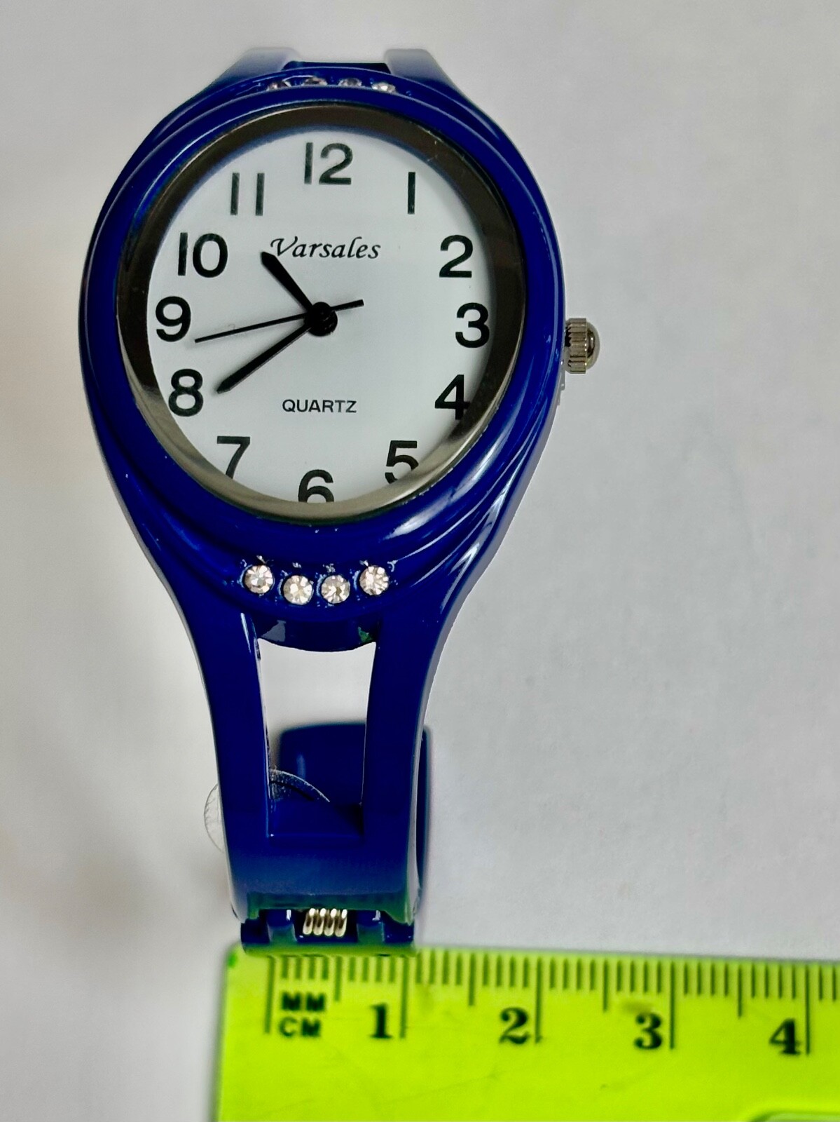 Elegant Oval Blue Cuff, Bangle, Cobalt Blue Cuff, Navy Blue Watch