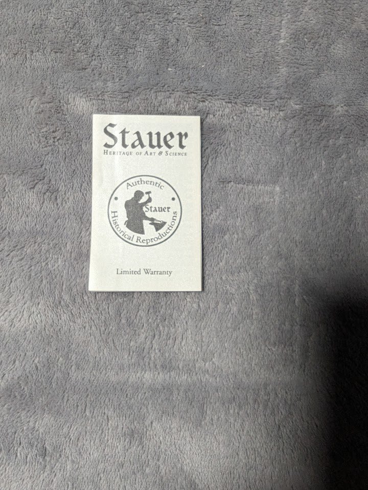 Stauer Men’s Chronograph Watch Jet-Setter Silver Stainless Steel NIB w packaging