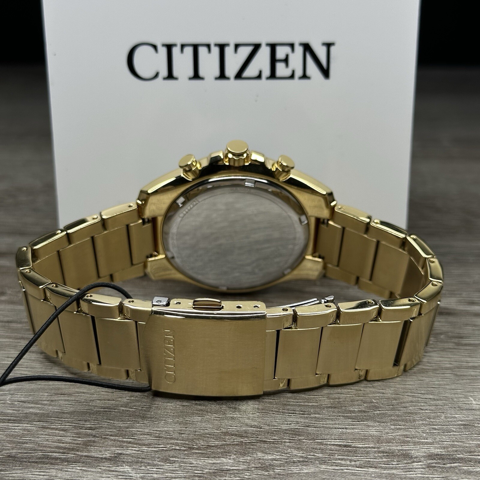 NEW✅TACHYMETER✅ Citizen Eco-Drive Weekender Chronograph Men’s Watch AT2132-53E