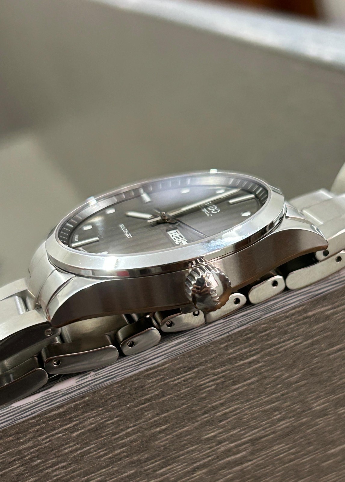 Mido Multifort Dark Gray Dial Automatic Swiss Men’s Watch, Cal-2846 ,25 Jewels