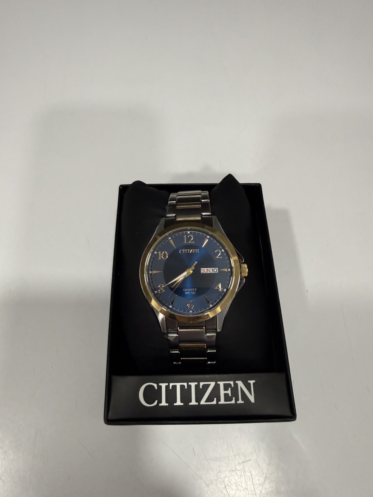 1502-S117933 CITIZEN MEN’S DUAL TONE QUARTZ WATCH C1-121